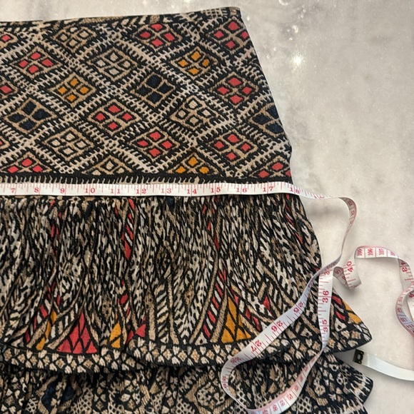 BCBGMAXAZRIA Nima Aztec Skirt size 8 - Picture 11 of 12